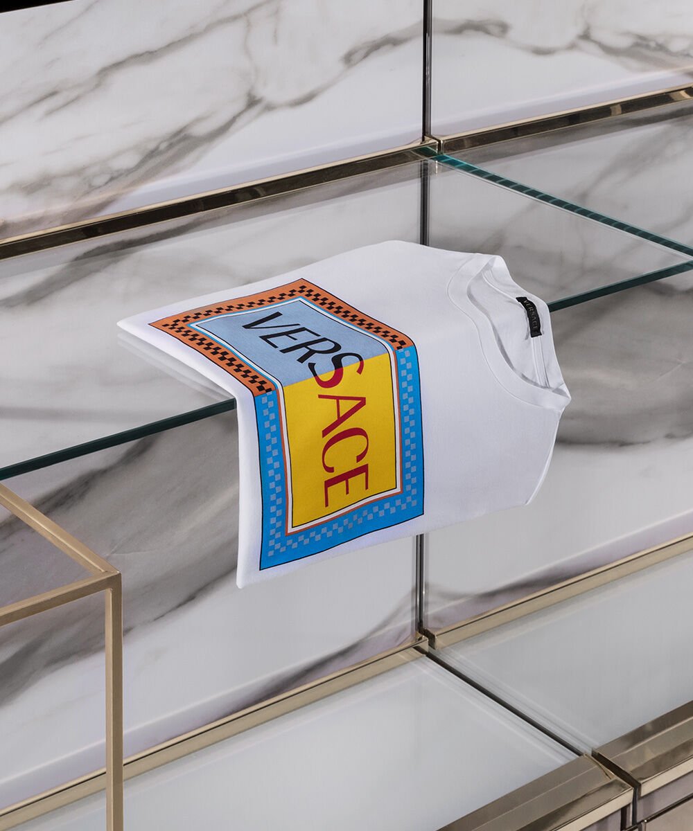 VERSACE - NEW SUSTAINABLE ORGANIC COTTON T-SHIRTS