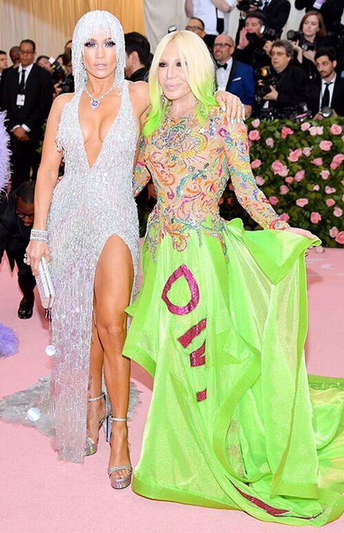 Versace At The Met Gala