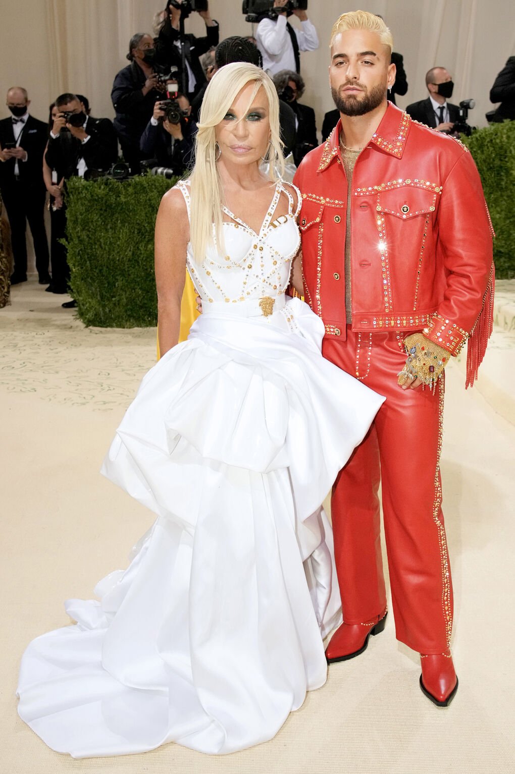 Met gala donatella versace 2025