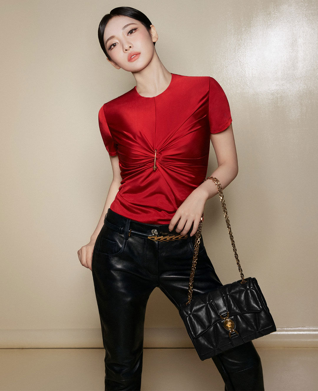 Ningning x Versace Holiday