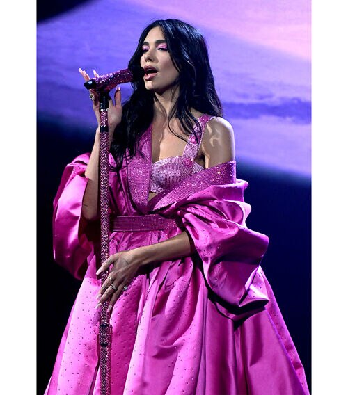 Versace at Grammy Awards 2021