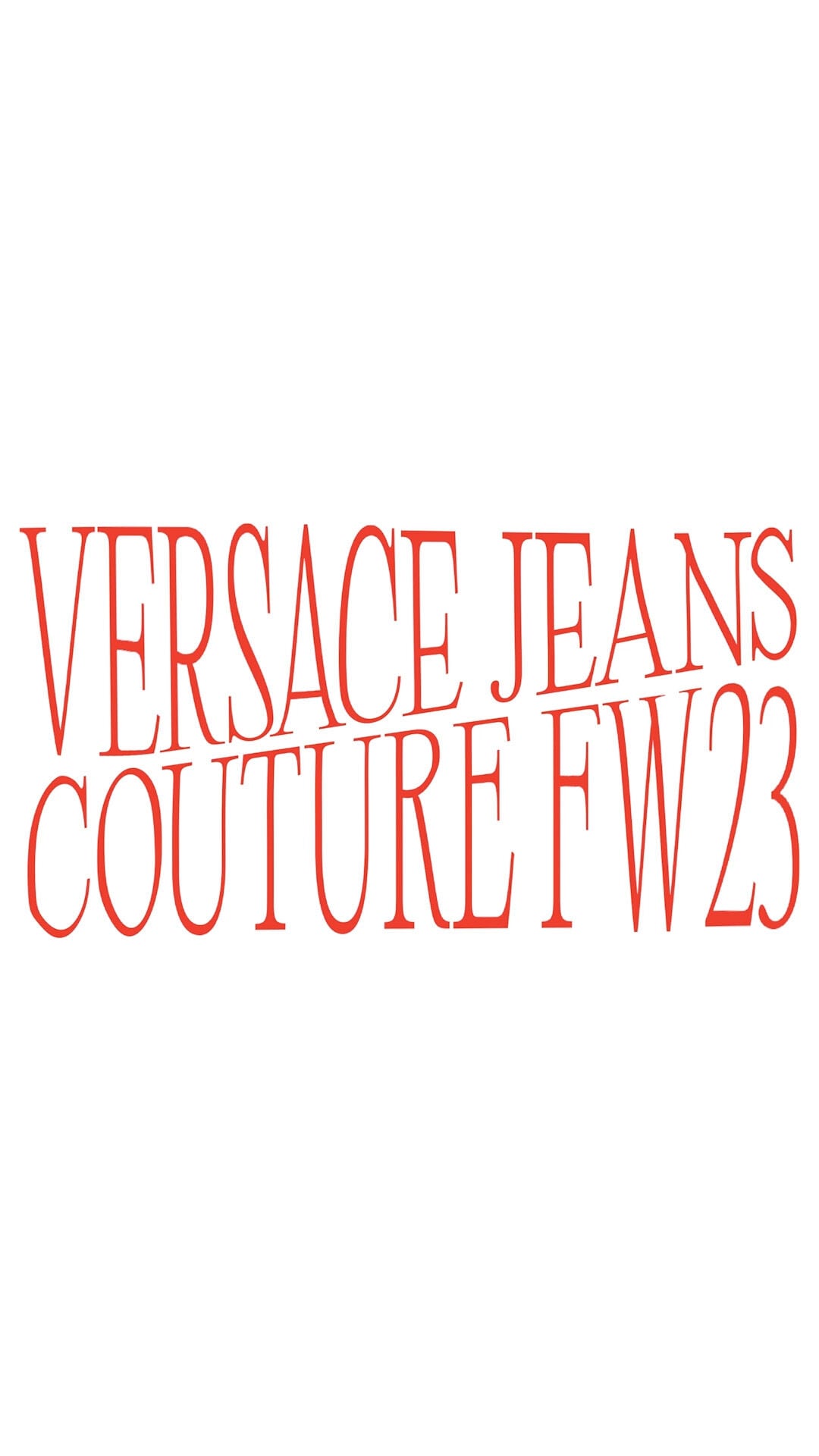 Versace Jeans Couture Fall-Winter 2023
