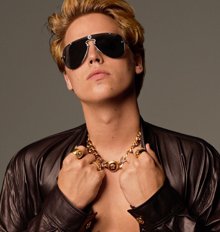 Cole Sprouse x Versace Eyewear Men Capsule