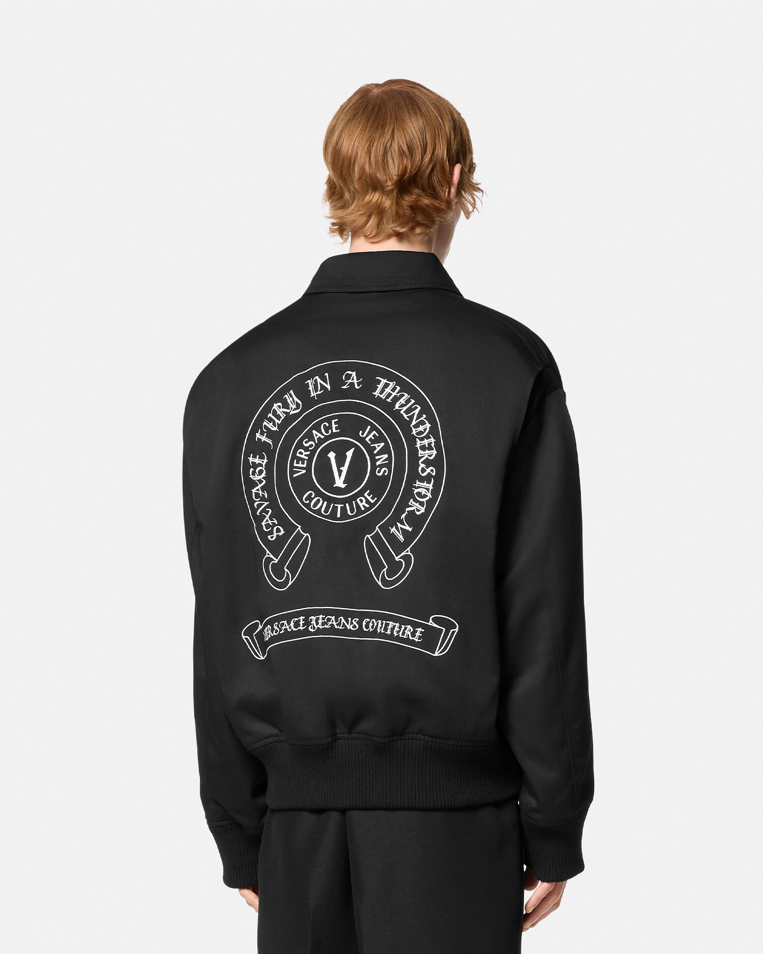 Christian dior atelier black denim jacket top
