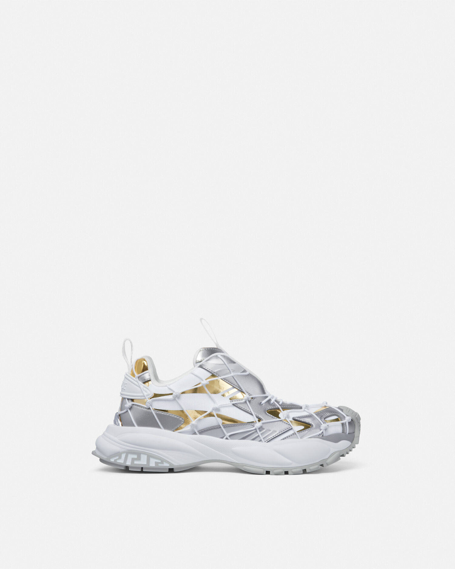 All white versace shoes on sale