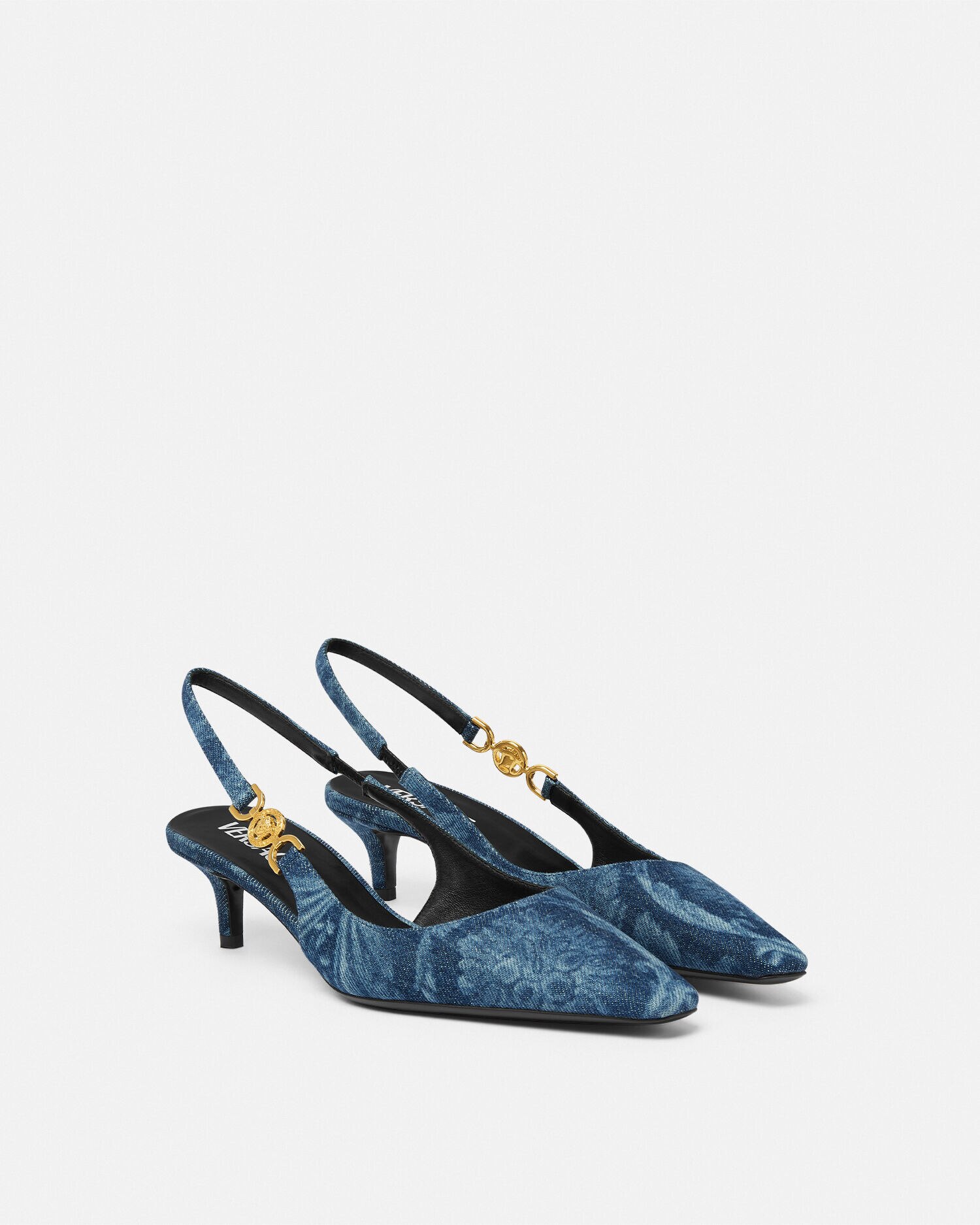 Versace clear shoes top