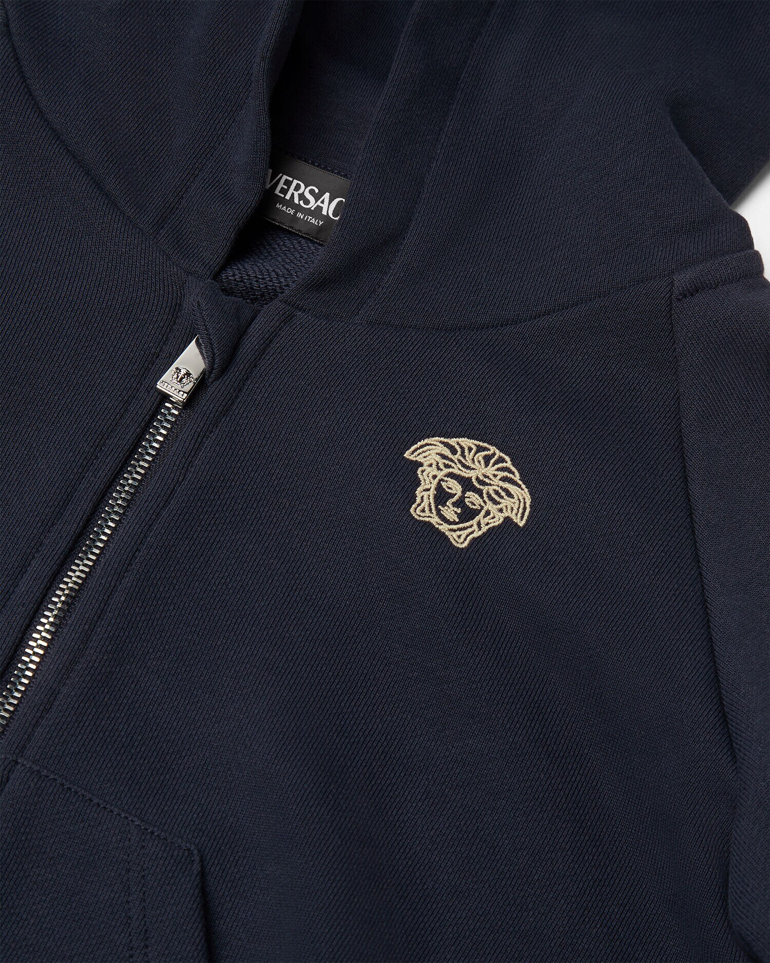 Greca Kids Zip Hoodie VERSACE RU