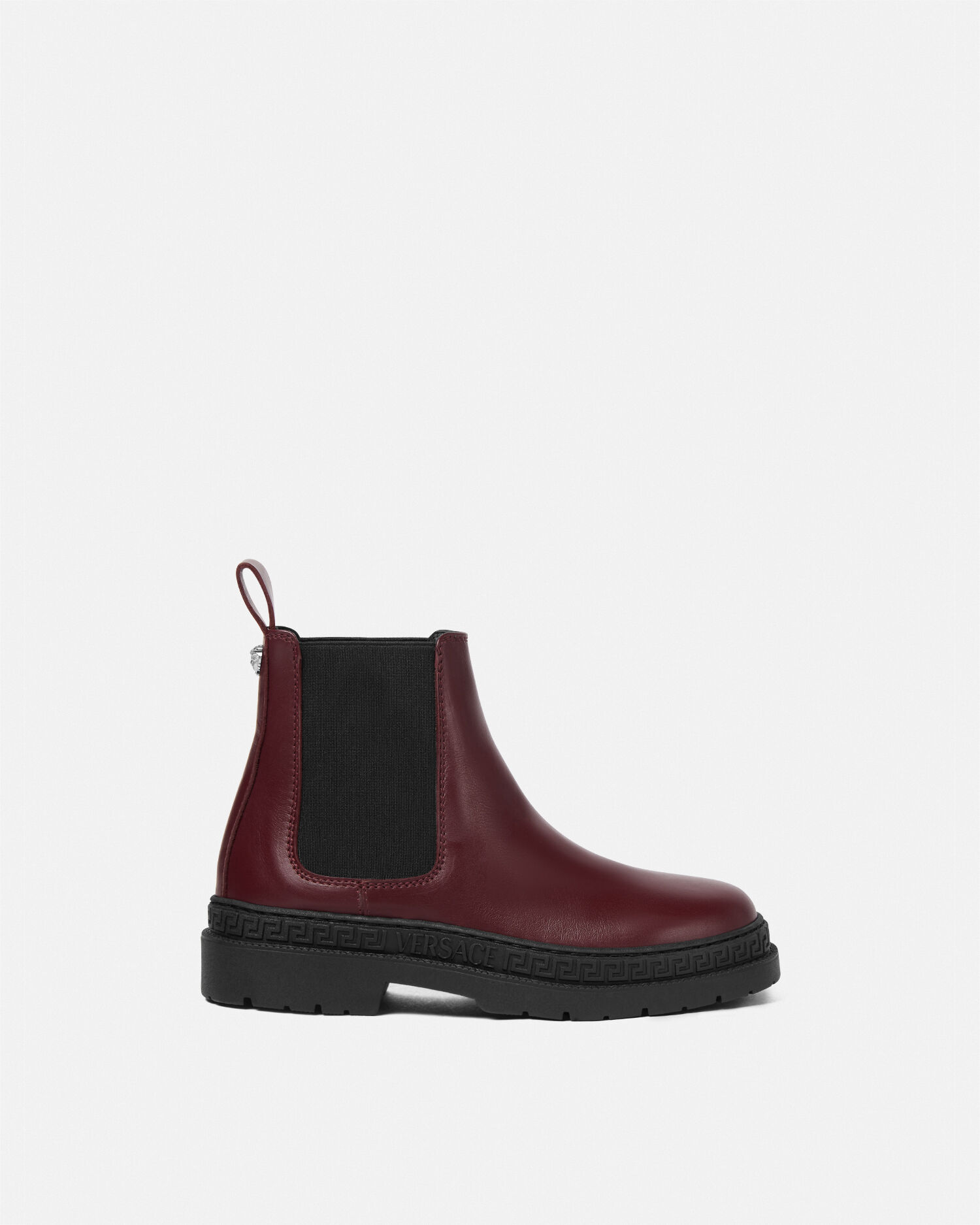 Burgundy versace shoes hot sale