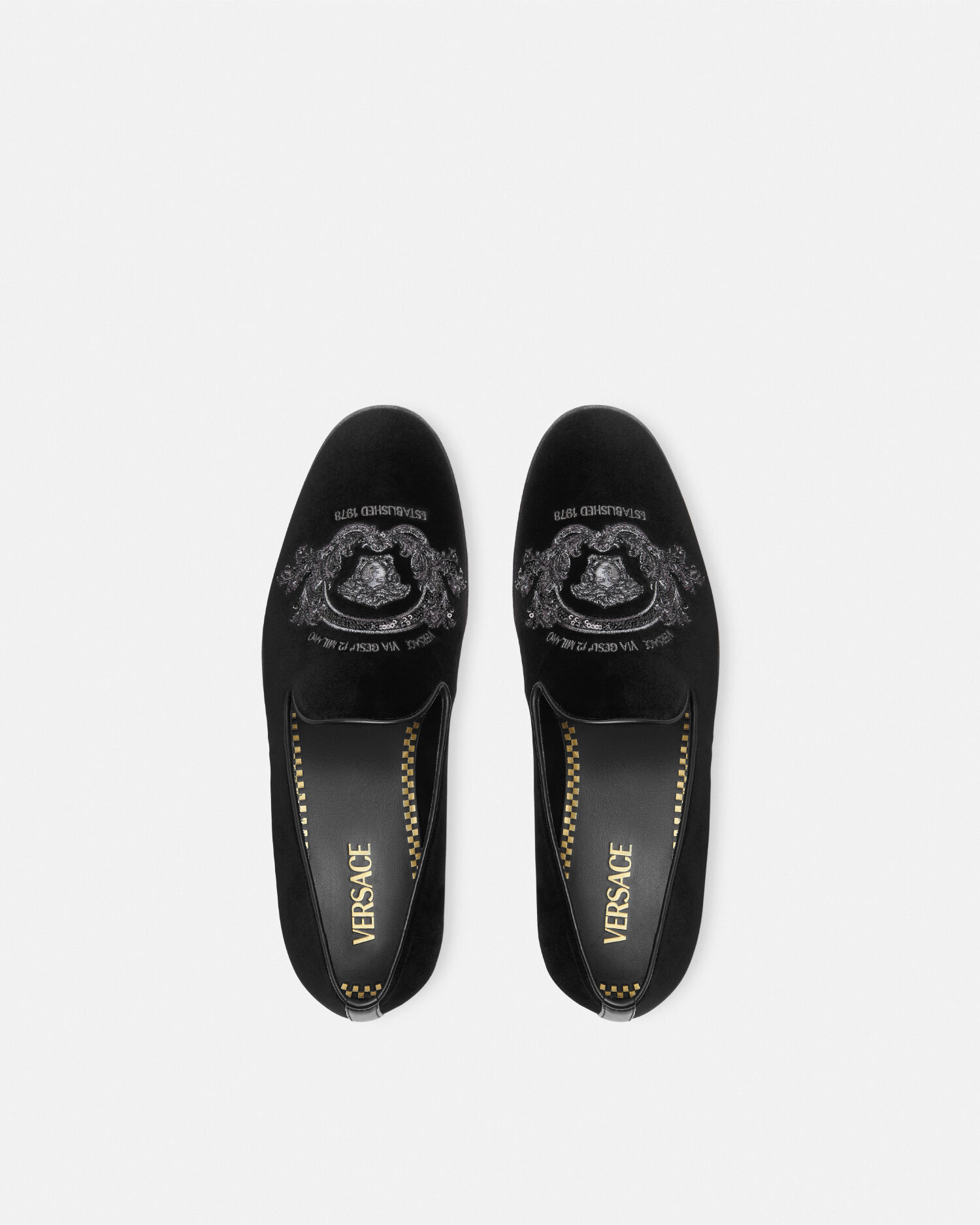 Mocassino uomo versace sales