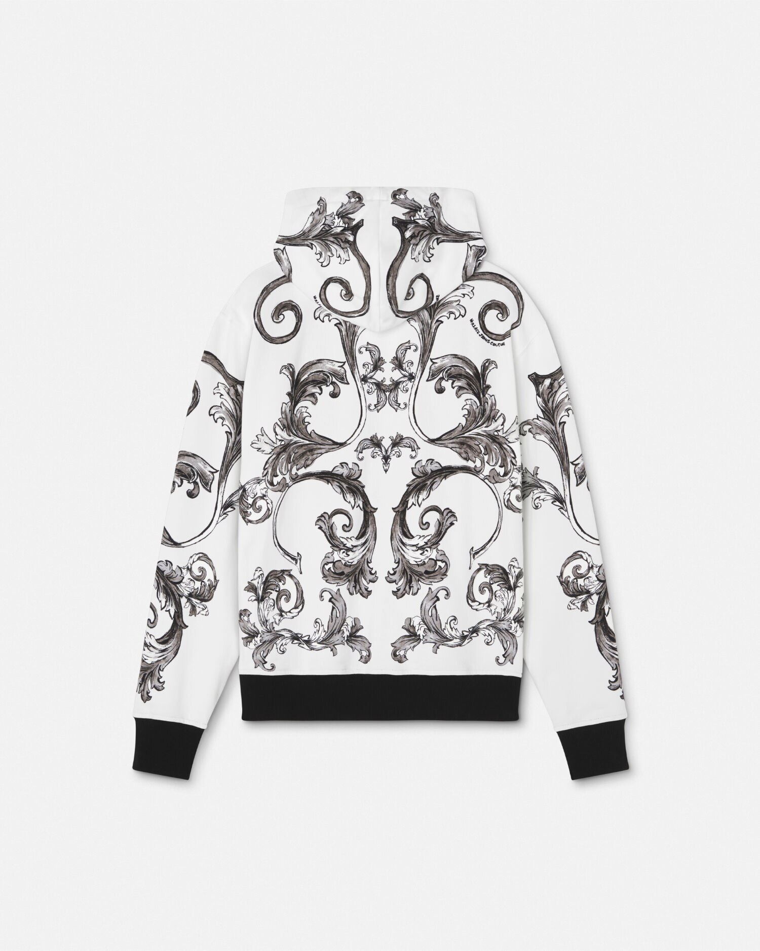 Outline Barocco Zip Hoodie | VERSACE