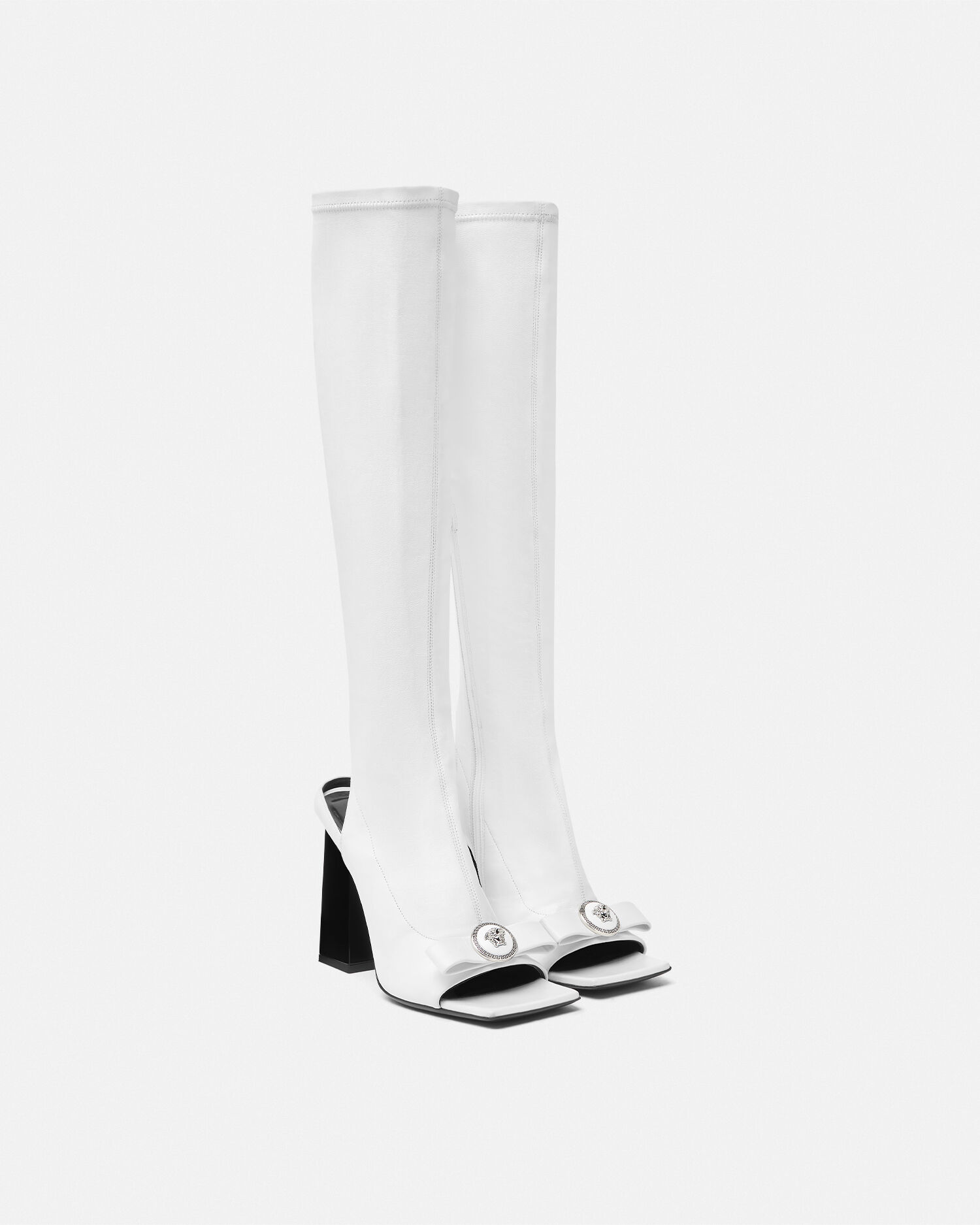 White versace boots clearance