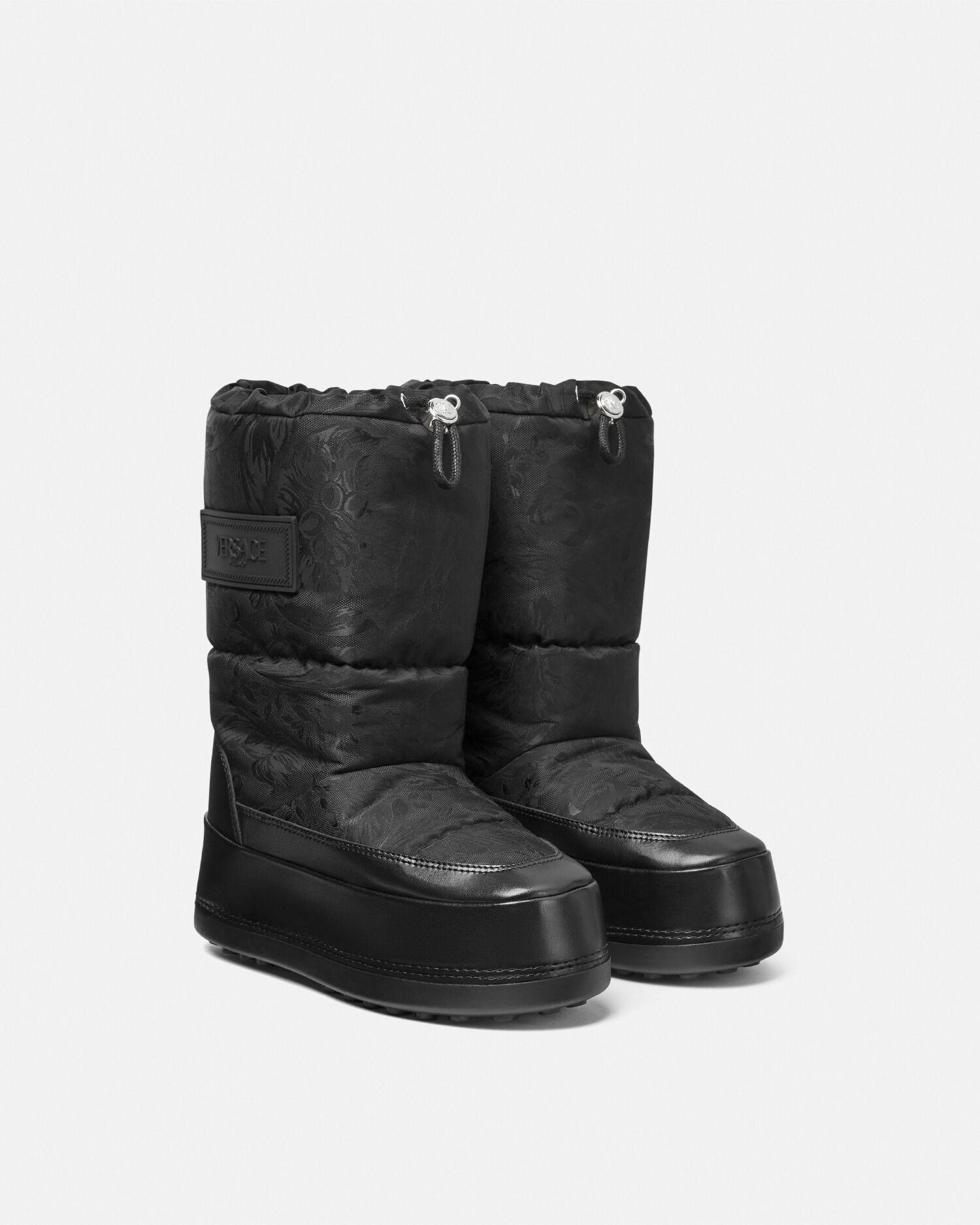 Moon boots versace clearance