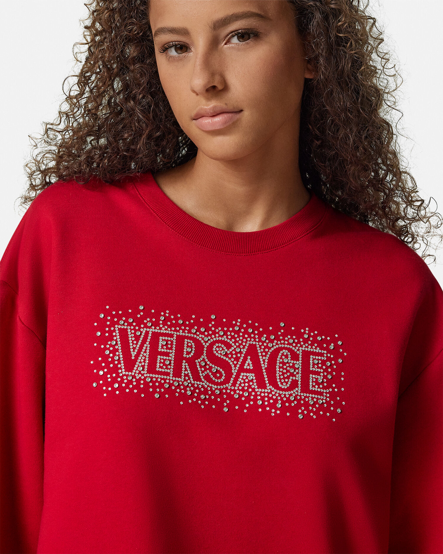 Versace red sweatshirt deals