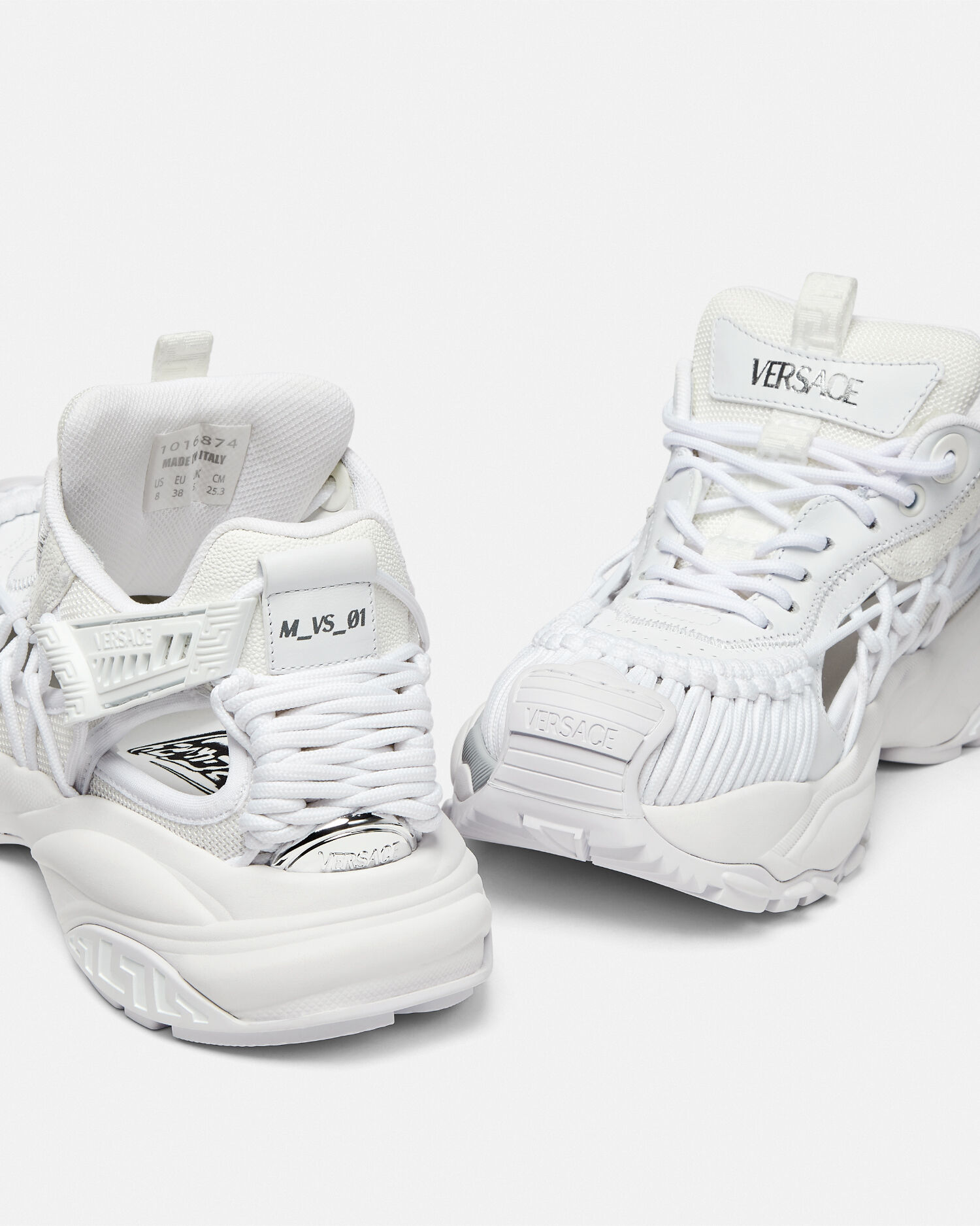 Zapatillas versace blancas shop