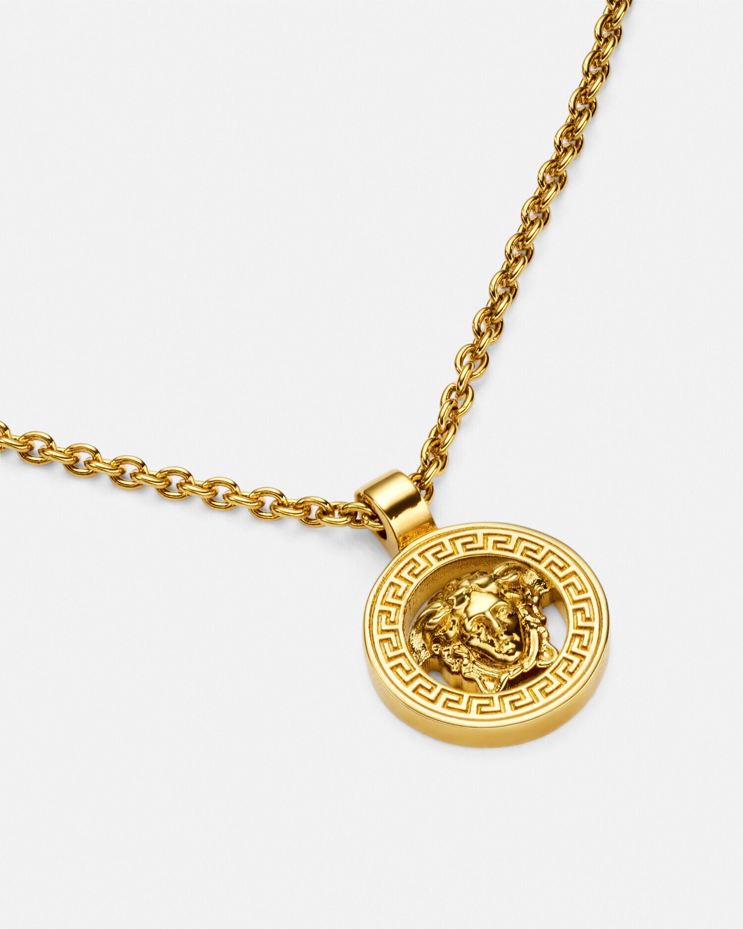 Medusa pendant necklace versace store