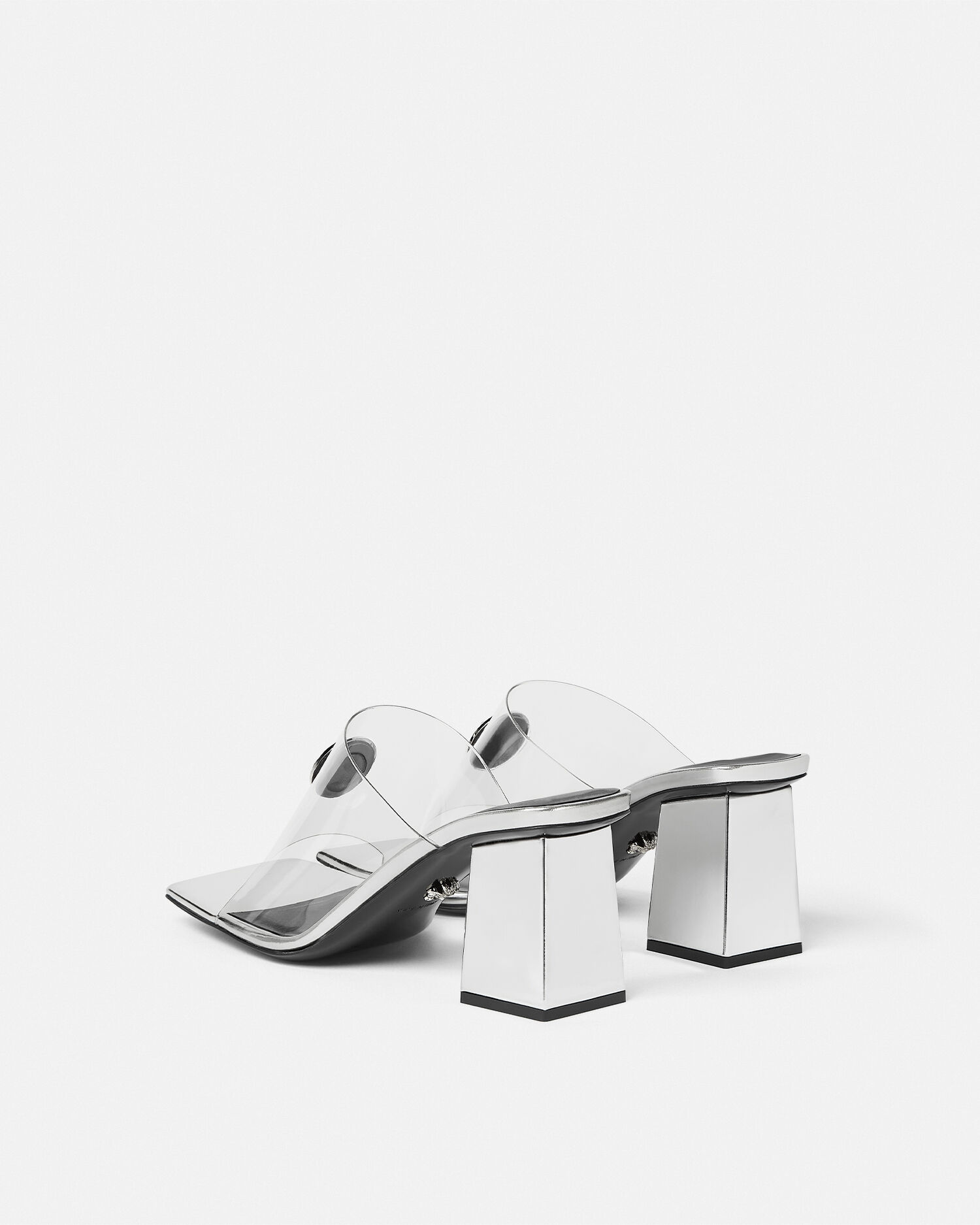 Transparent mules zara on sale