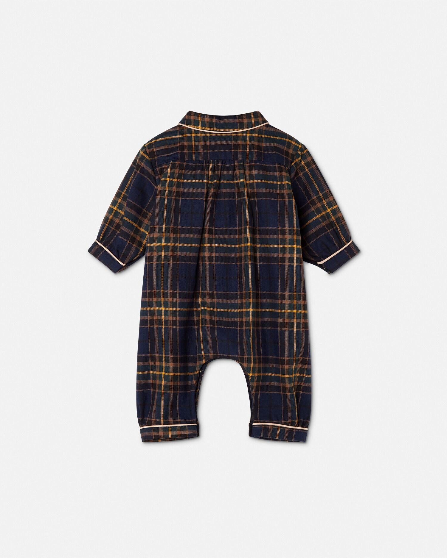 Tartan Love Teddy Baby Sleepsuit VERSACE RU