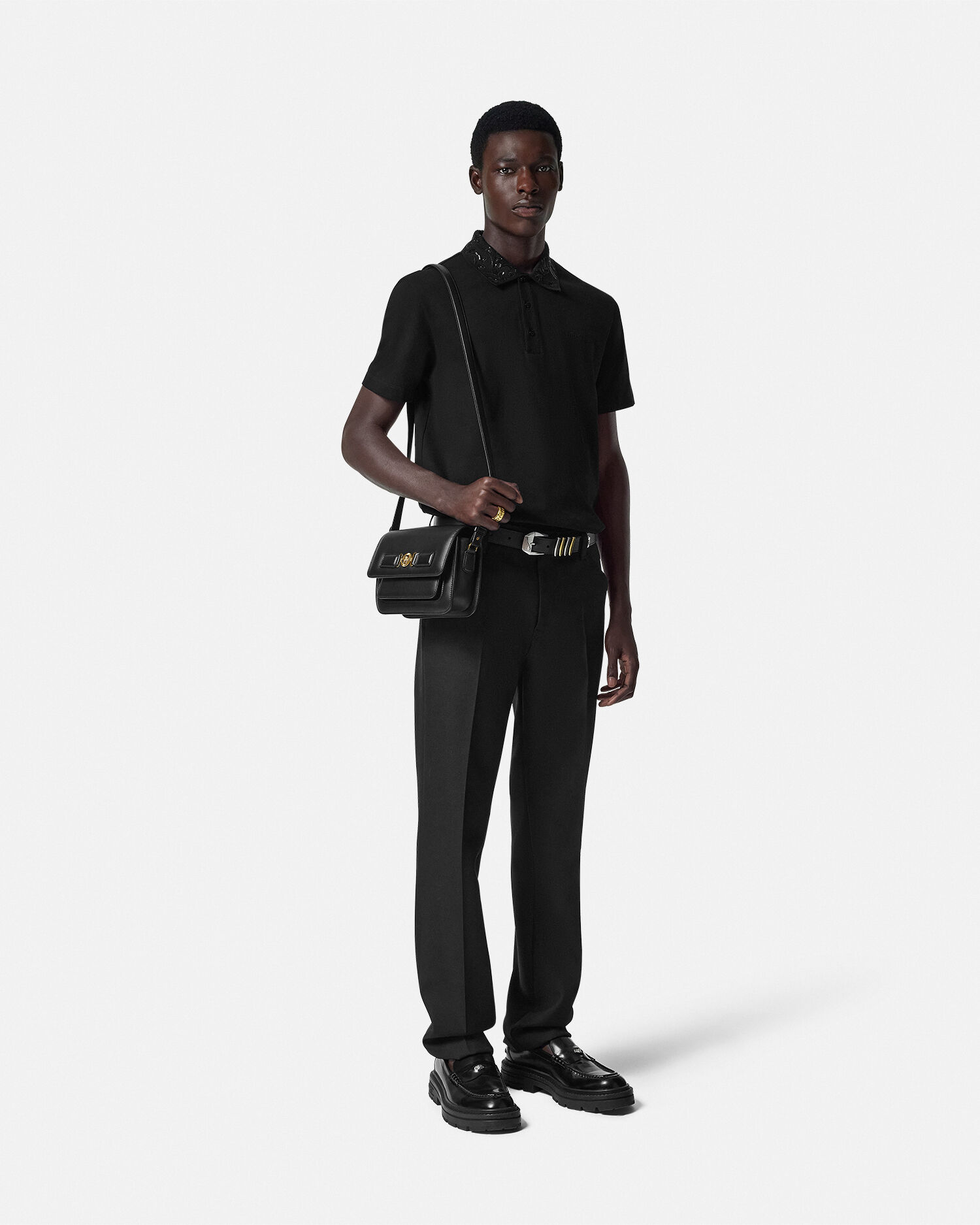 Messenger bag versace discount