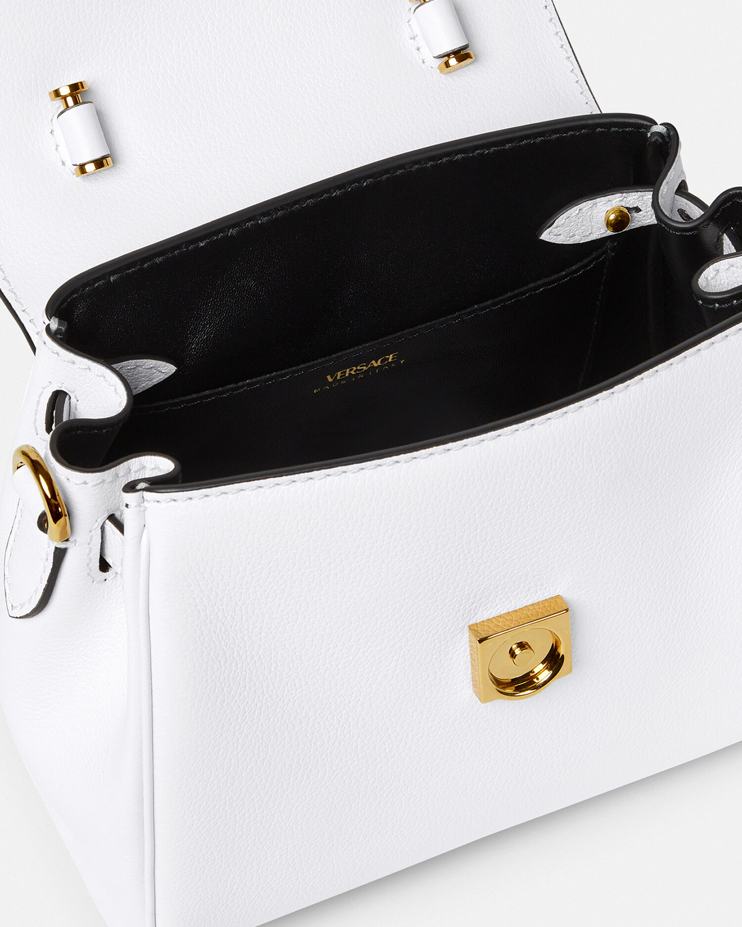 Versace purse white best sale