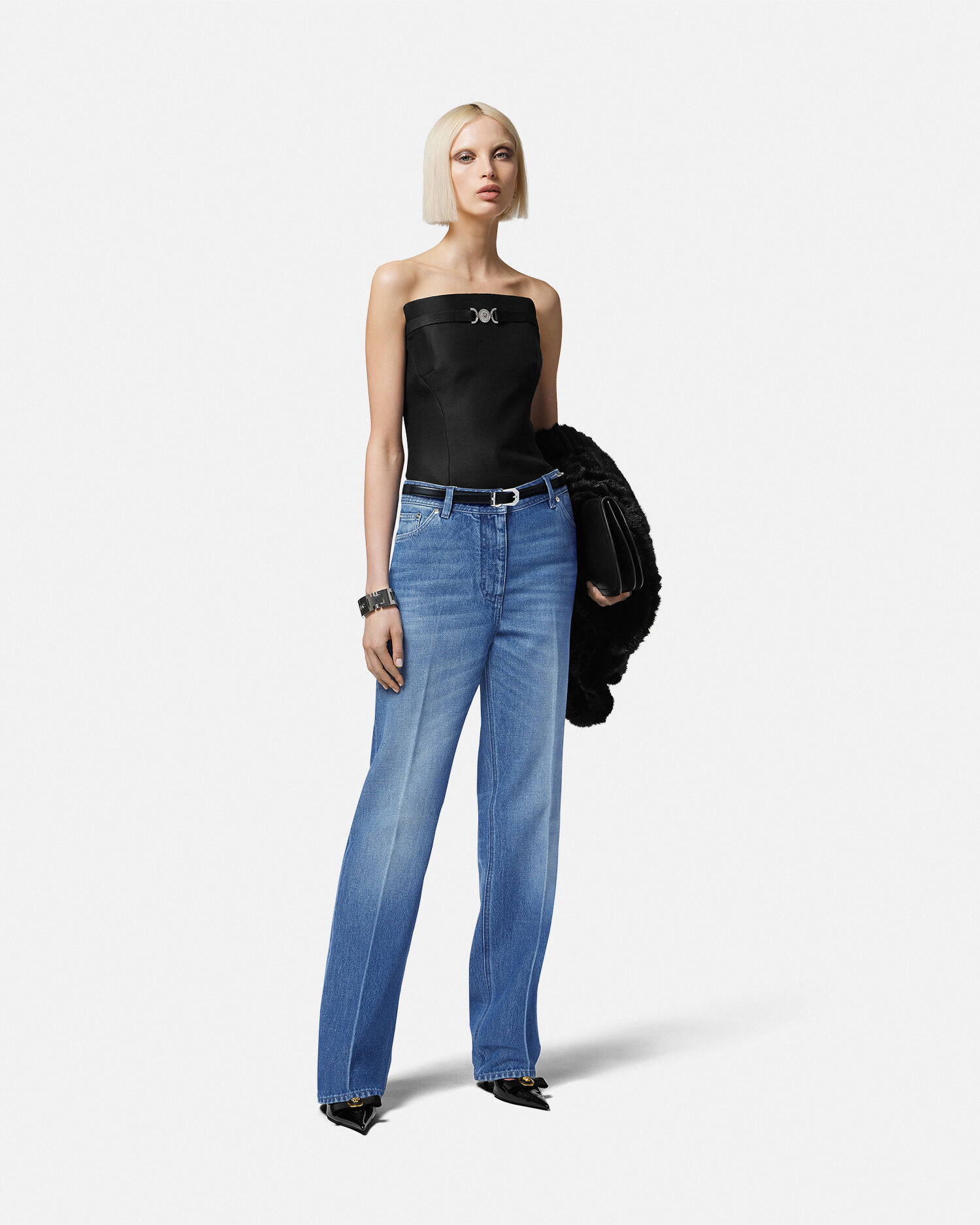 Jeans versace collection 2025