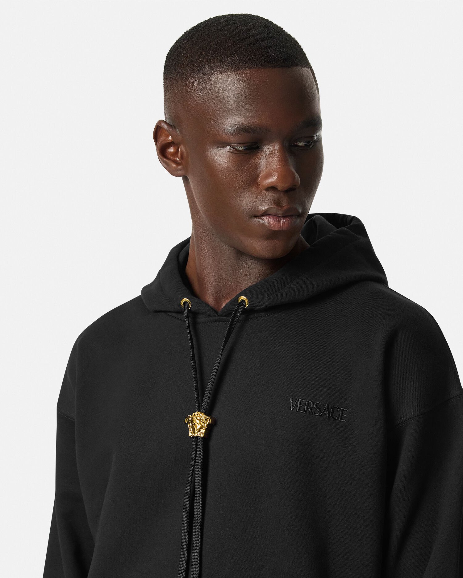 Versace hoodie black outlet