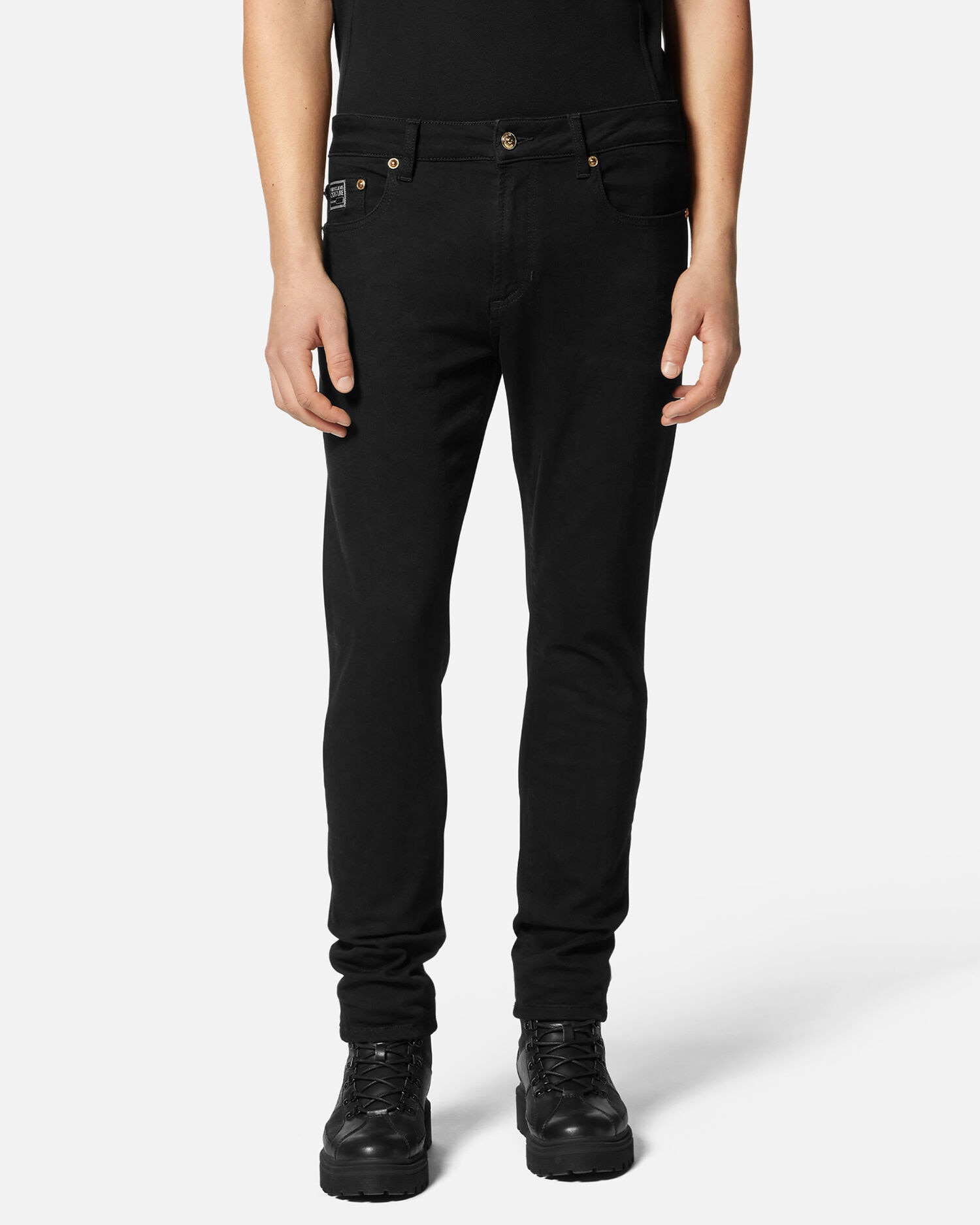 Jean denim noir homme clearance