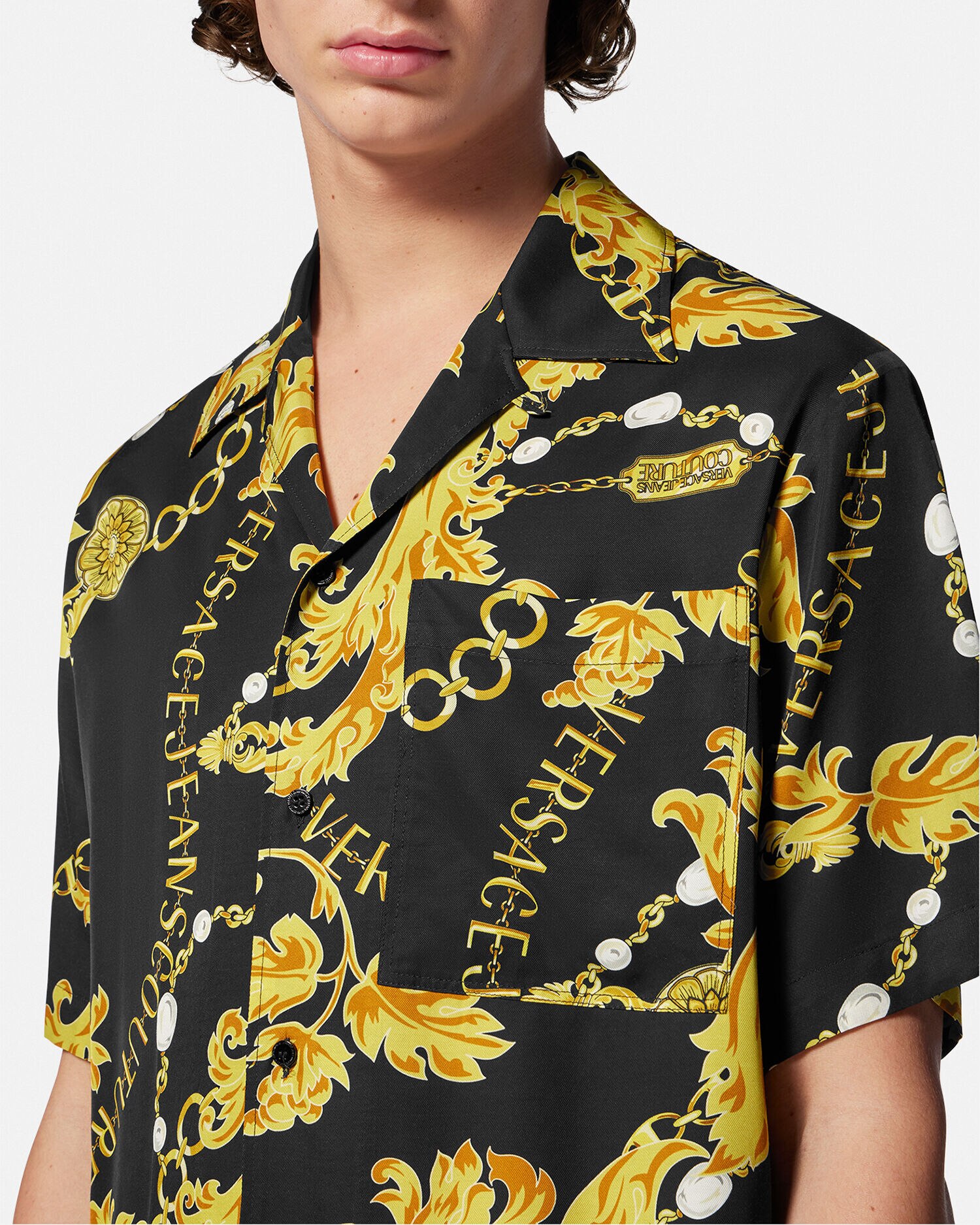 Versace discount gold top