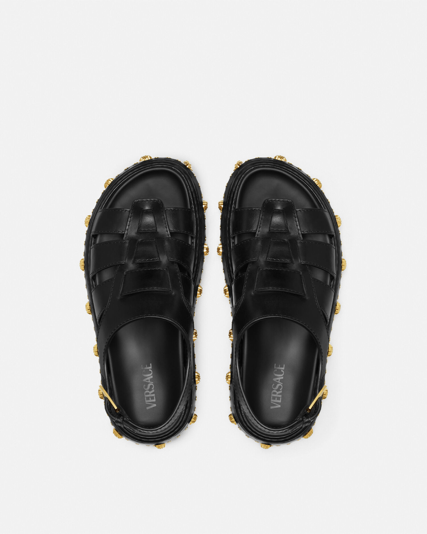 Studded Stack Sandals VERSACE RU