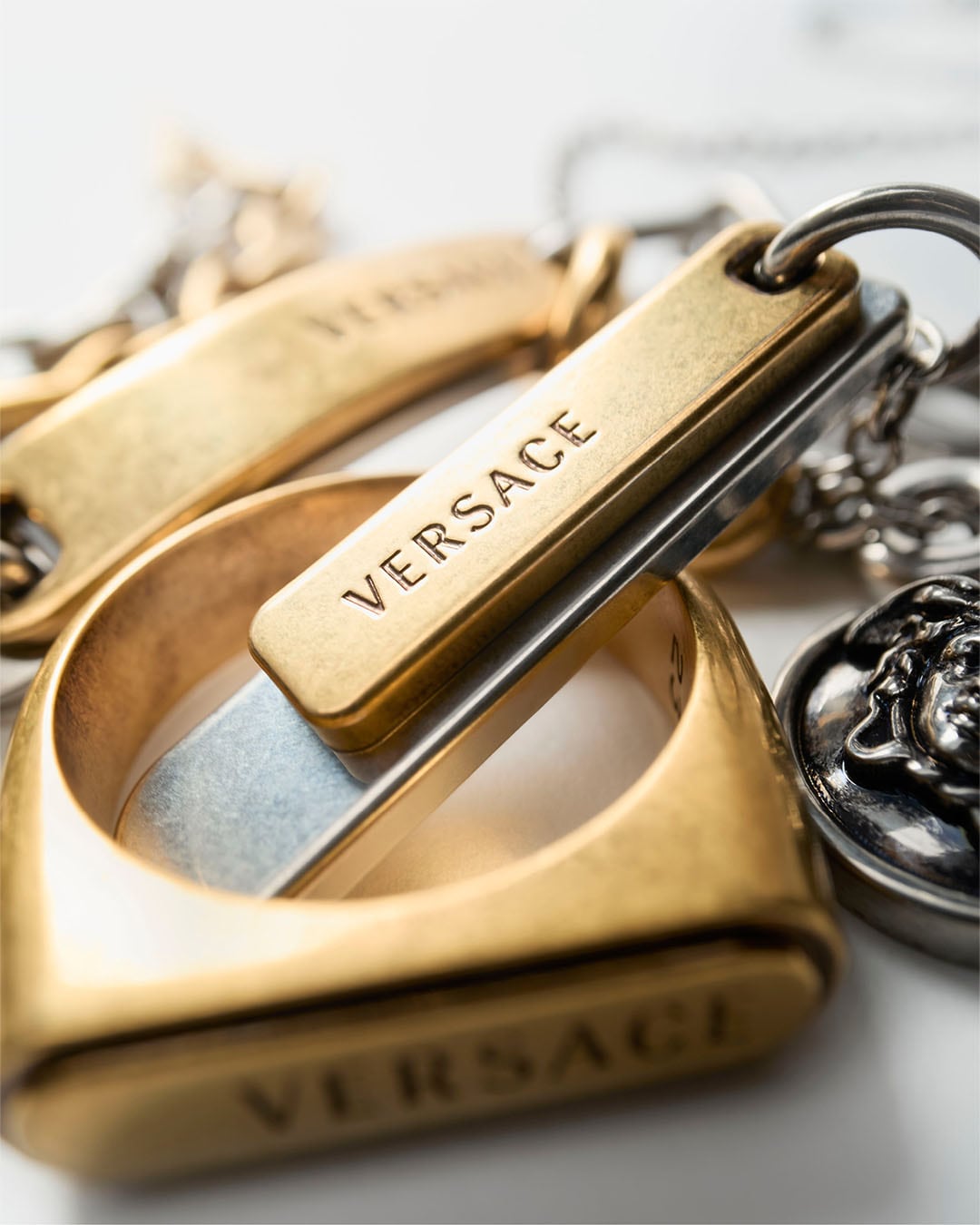 Logo Tags Fashion Jewelry